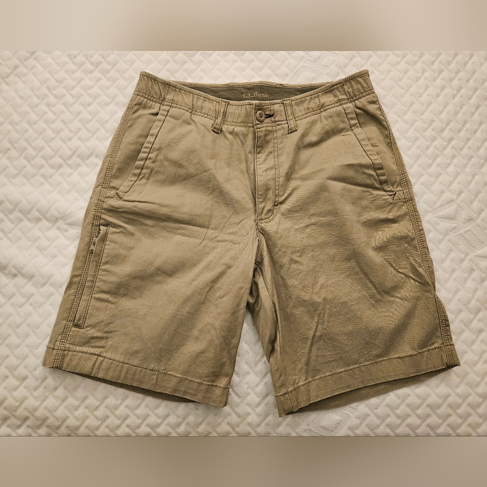 Mens LLBean Khaki Shorts